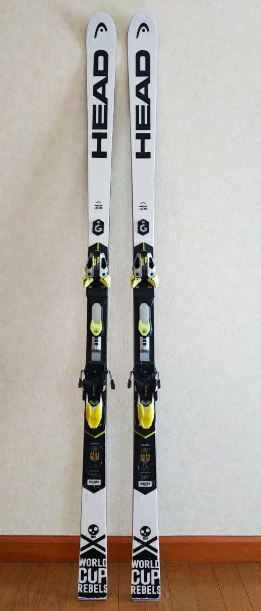 RD HEAD Rebels WC 181cm ヘッド + e-GS GS I TEAM REBELS 176cm 0 1
