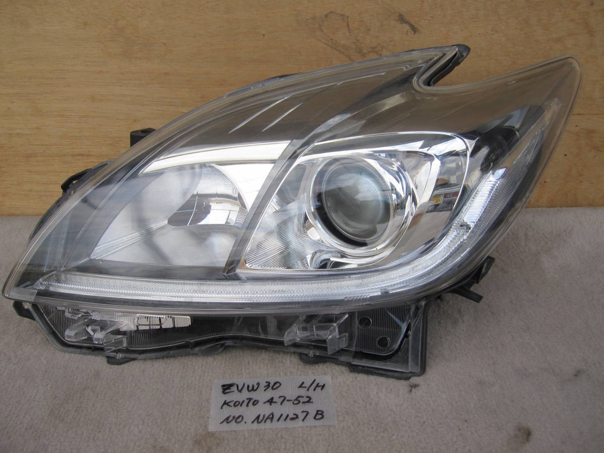 ZVW30 HID 後期 プリウス 後期用 ヘッドライト 左ヘッドランプ トヨタ 