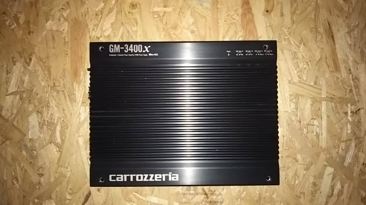 carrozzeria GM-X9400 カーオーディオ アンプ 本体　ジャンク carrozzeria GM-X9400 カーオーディオ アンプ 本体 ジャンク