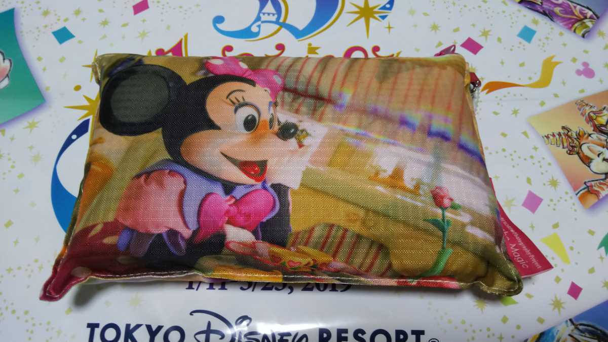 ディズニーランド イマジニングザマジック ミニー 実写 トートバッグ