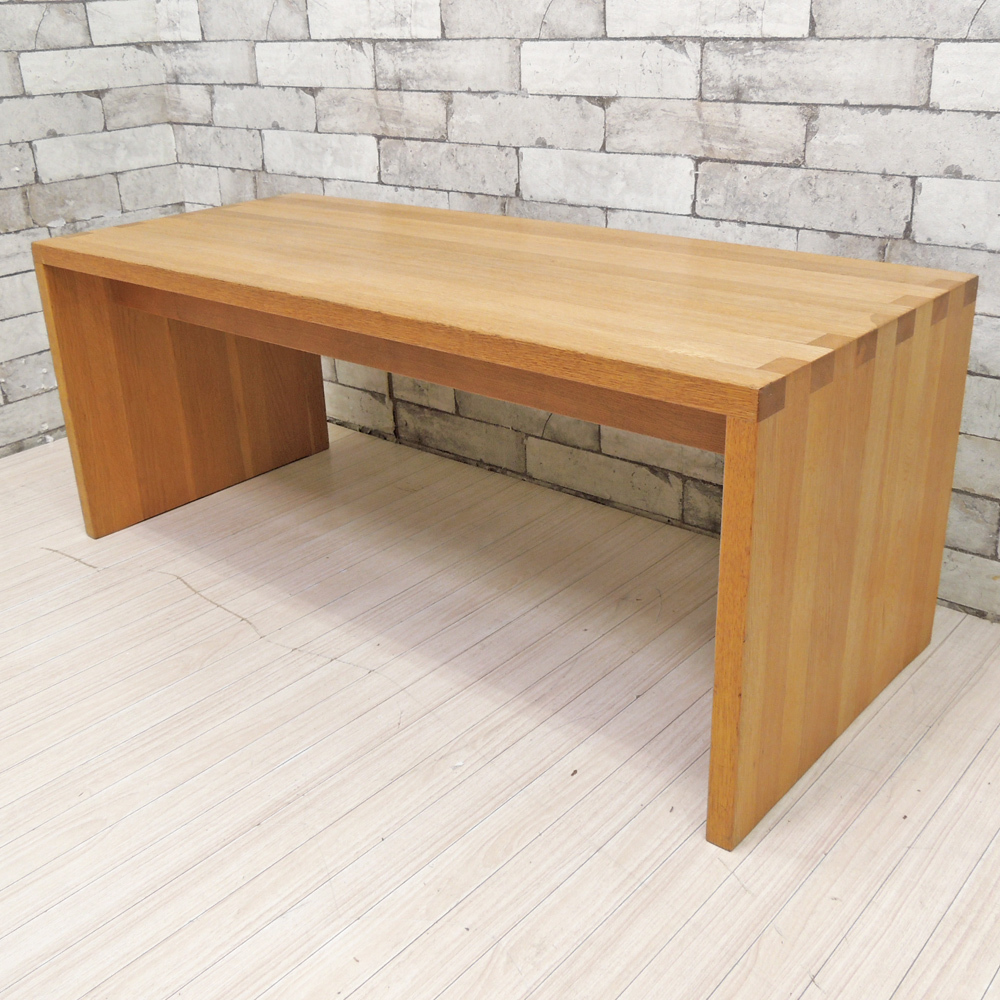 無印良品 無垢材ローテーブル・オーク材・90×45cm 無印良品 良品