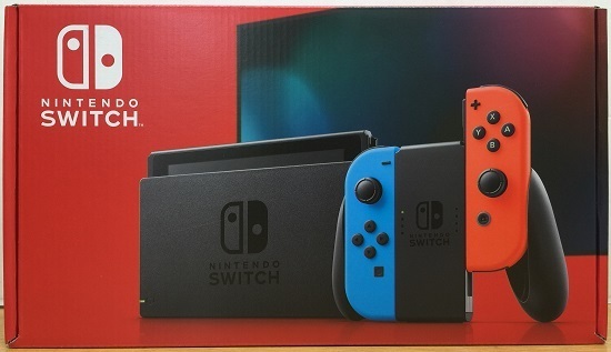 新品 Nintendo Switch ネオンブルー ネオンレッド