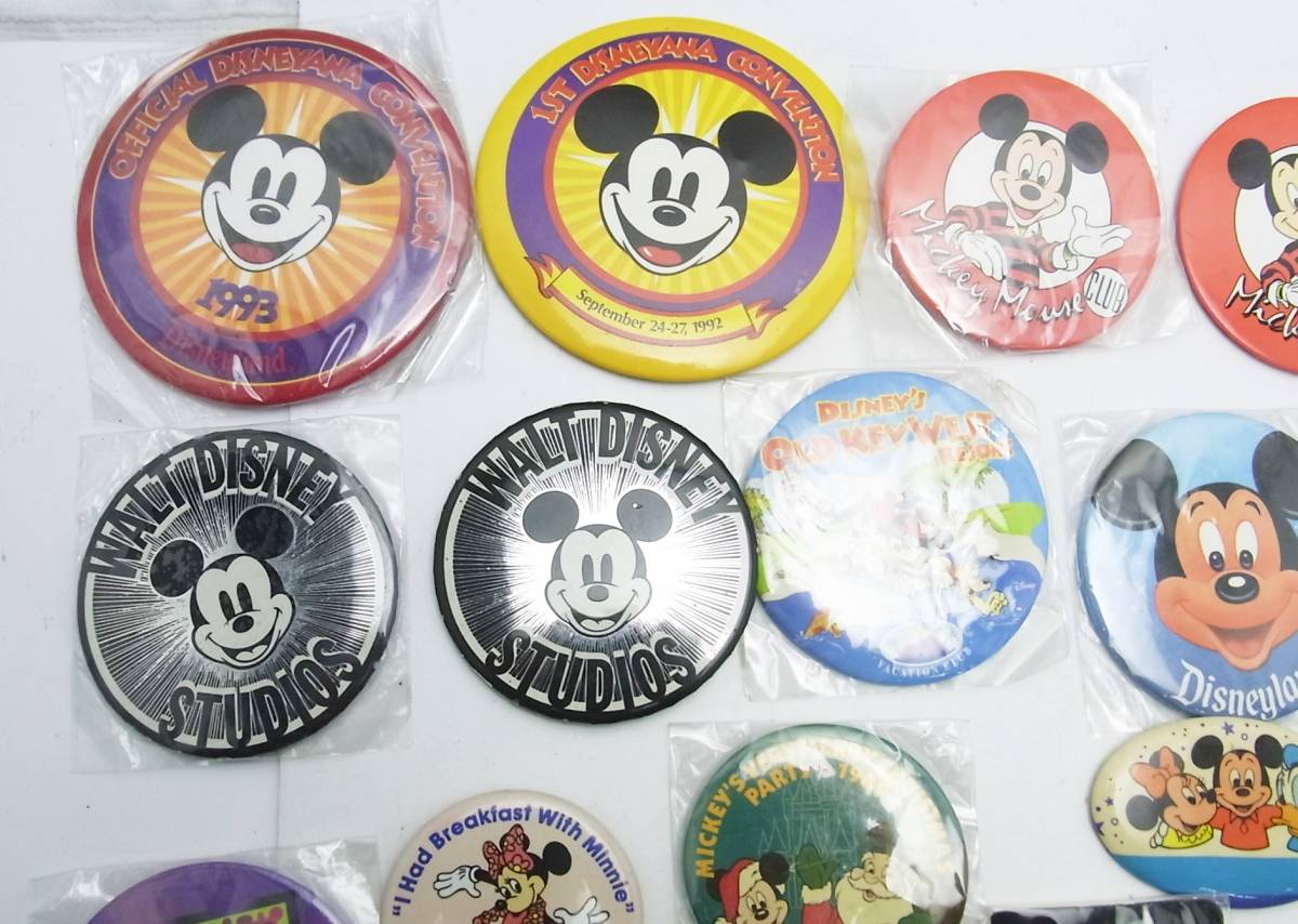 ディズニー 缶バッジ ミッキー ミニー ハッピーバースデー ミッキーマウスクラブなど全てまとめて 5014 ディズニー 売買されたオークション情報 Yahooの商品情報をアーカイブ公開 オークファン Aucfan Com