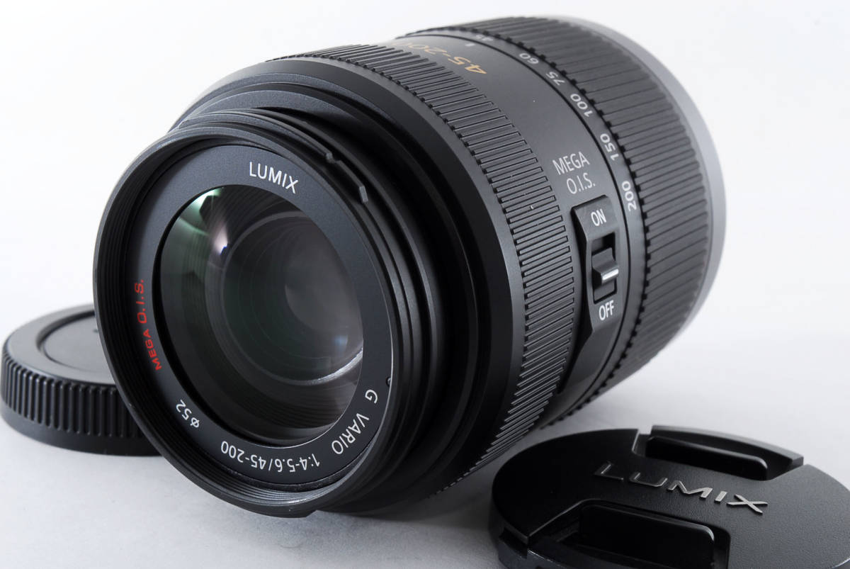 ☆極上美品☆ パナソニック Panasonic Lumix G Vario 45-200mm f/4.0