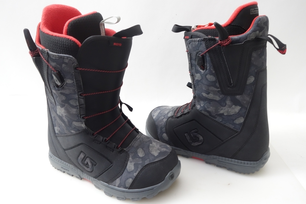 Burton MOTO アジアンフィットスノーボードブーツ ブラウン28cm 中古 キレイ 16/17 BURTON MOTO ASIAN-FIT 28cm スノーボードブーツ