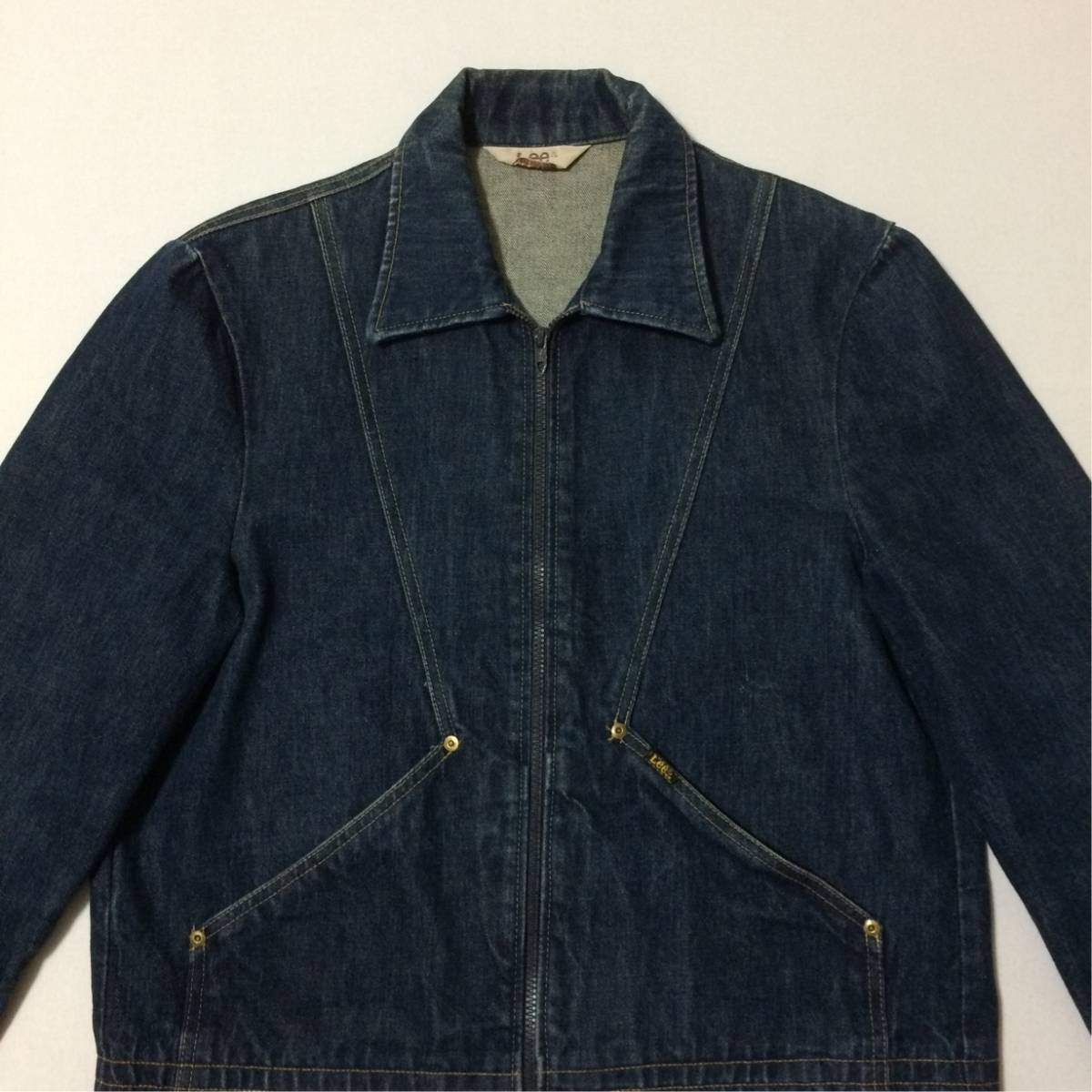 珍品&サイズ感◎!! ビンテージ Lee 70s USA製 2ポケット デニム 