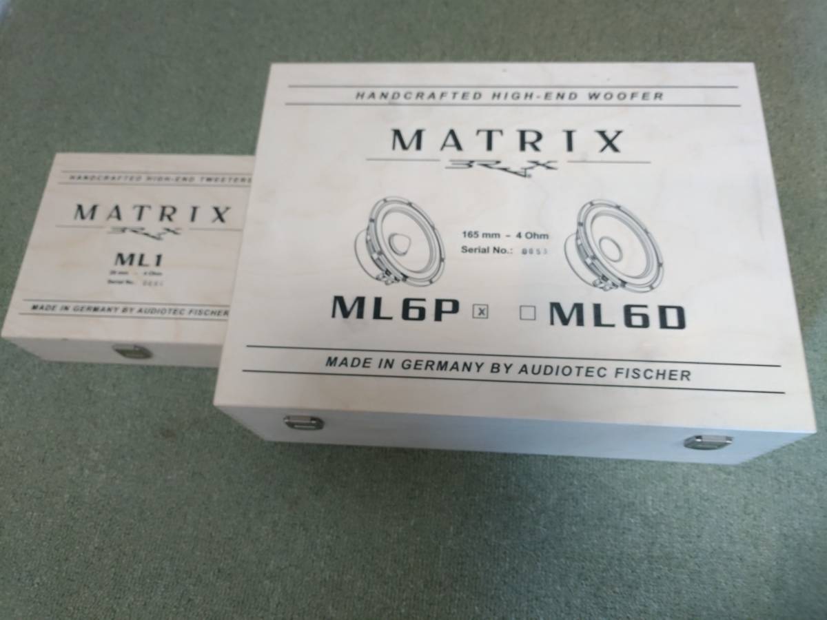  BRAX ブラックス MATRIX ML-1&ML6P フェイズプラグモデル セット(スピーカー)｜売買されたオークション情報、yahooの商品情報をアーカイブ公開 - オークファン その他
