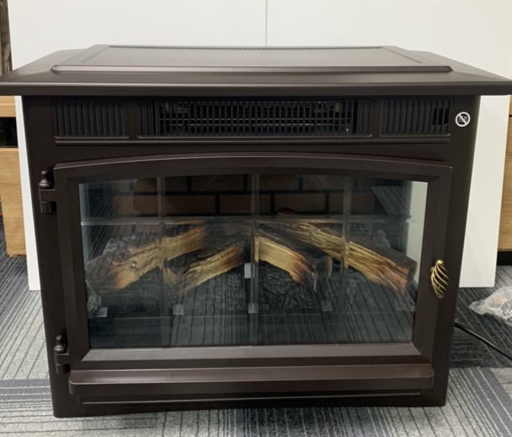☆QVCジャパン☆電気温風機☆暖炉型ヒーター☆パワーヒート☆DFI-