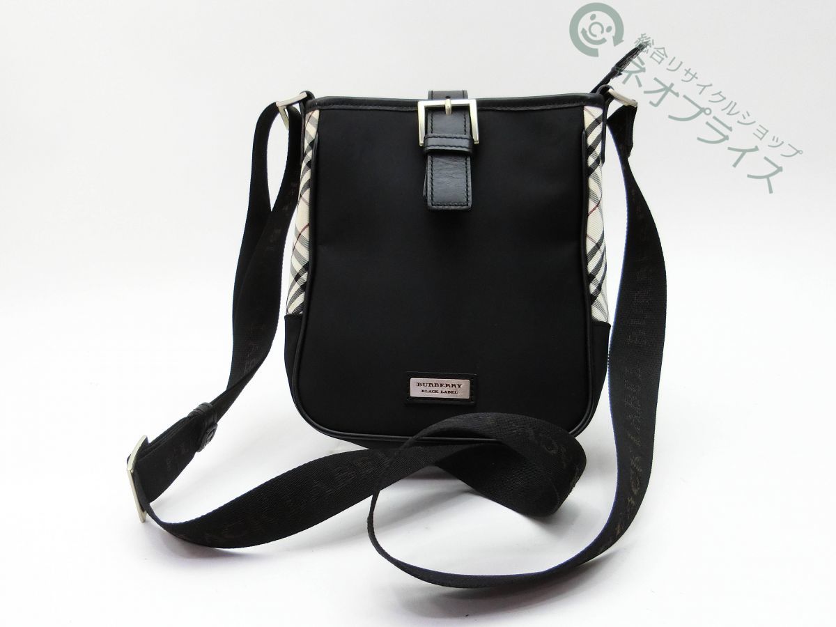 ◇Y2400 BURBERRY バーバリー ノバチェック柄 ナイロン ポーチ 