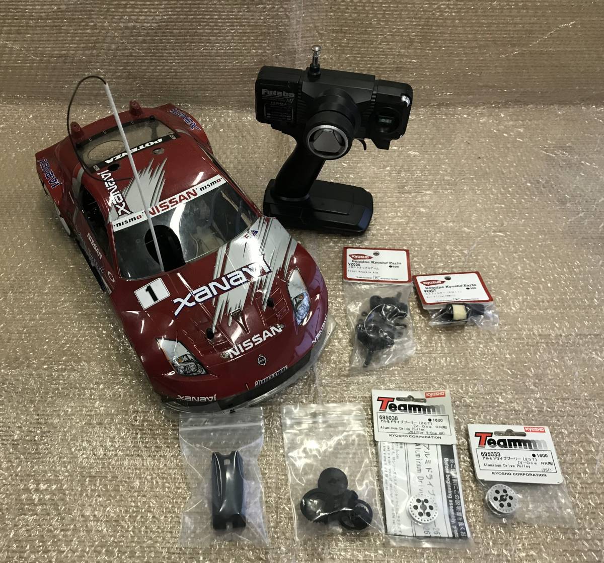 京商エンジンカー V-ONE-S 2速仕様ジャンク扱い品 京商 V-
