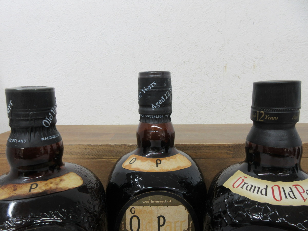 6本セット オールドパー Old Parr 750ml 1000ml 40% 43% スコッチ ウイスキー 未開栓 古酒 1円スタート/12-8-8 オールドパー Old 750ml - 「オールドパー オールド