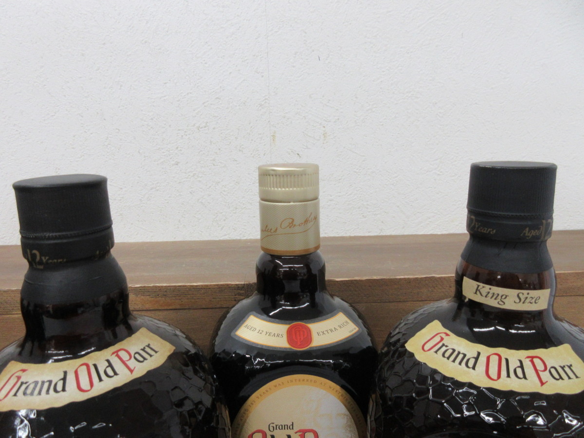 6本セット オールドパー Old Parr 750ml 1000ml 40% 43% スコッチ ウイスキー 未開栓 古酒 1円スタート/12-8-8 オールドパー Old 750ml - 「オールドパー オールド