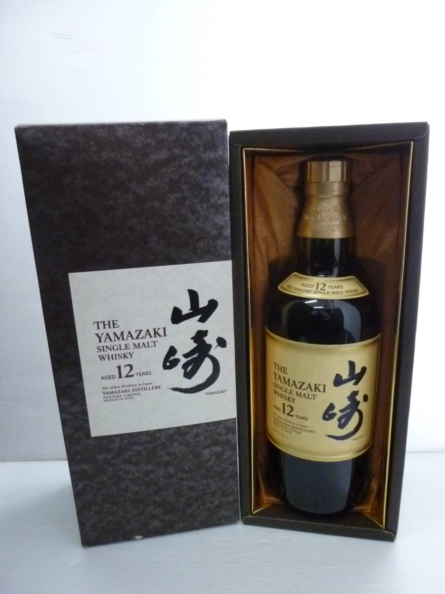 41507◇古酒/未開栓 SUNTORY/サントリー 山崎 12年 ウイスキー 700ml