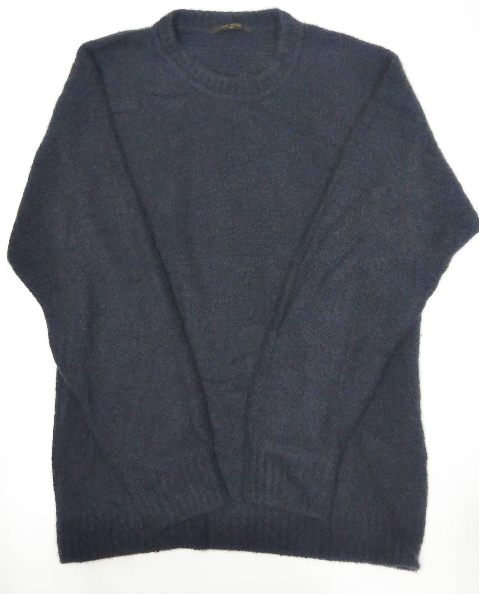1円スタート！【K-163】LOUIS VUITTON カシミヤ シルク ニット/XXL