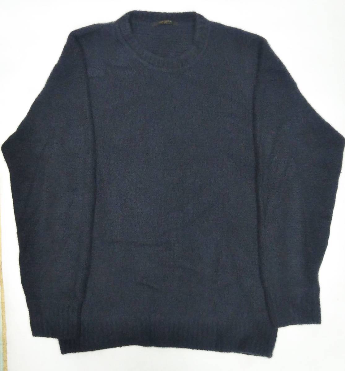 1円スタート！【K-163】LOUIS VUITTON カシミヤ シルク ニット/XXL