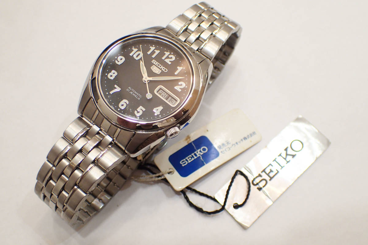 SEIKO Yahoo!オークション 0 - タグ付きデッドストック セイコー5 デッドストック │ G303□作動良好 デッドストック品 入荷！ セイコー SPRIT DEADSTOCK 調布PARCO-パルコ- デッドストック」の落札相場・落札