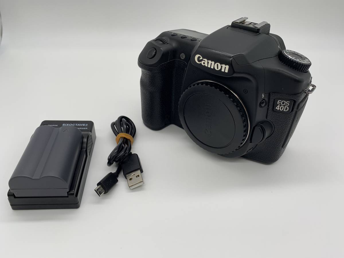 40D EOS Canon ボディ デジタル一眼レフカメラ ショット5586数 純正 