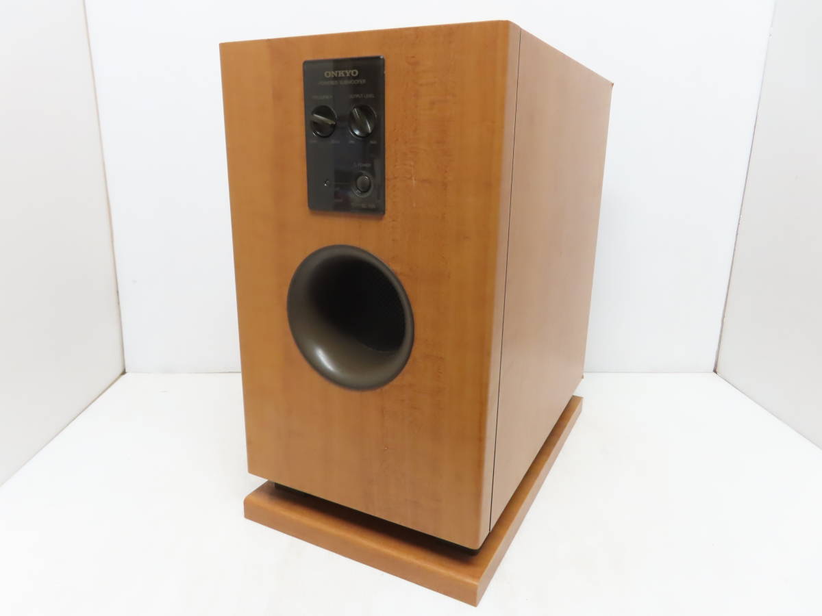 ONKYO SL-105 アンプ内蔵 サブウーファー 公式通販 オンキョー 1WAY