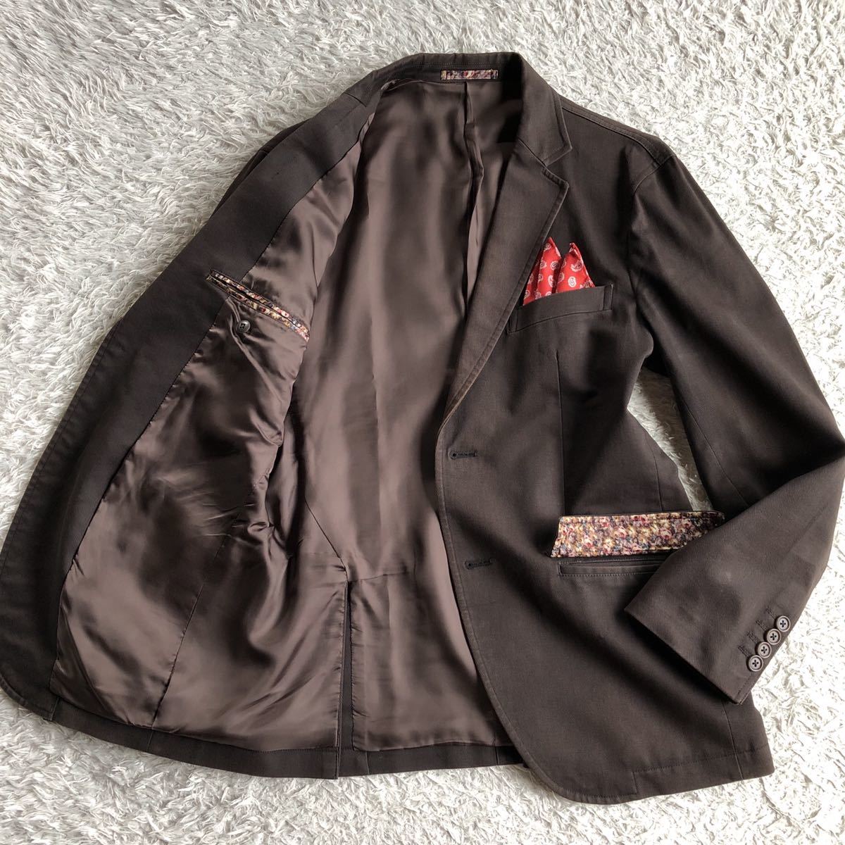 Paul Smith ポールスミス ポール・スミス 派手 花柄 ジャケット裏地 0 