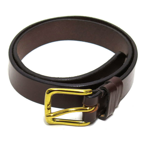 JABEZ CLIFF STIRRUP Leather Belt スティラップ レザー ベルト size32 ブラウン ジャベツクリフ