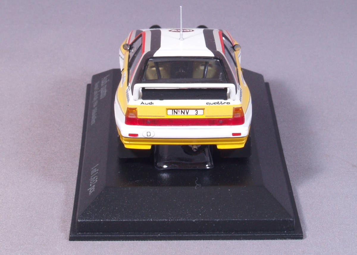 おもちゃ 品 1/43 ミニチャンプス アウディ スポーツクワトロ レッド 1984