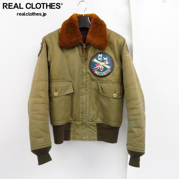 b-10 フライトジャケット 渦巻く therealmccoys