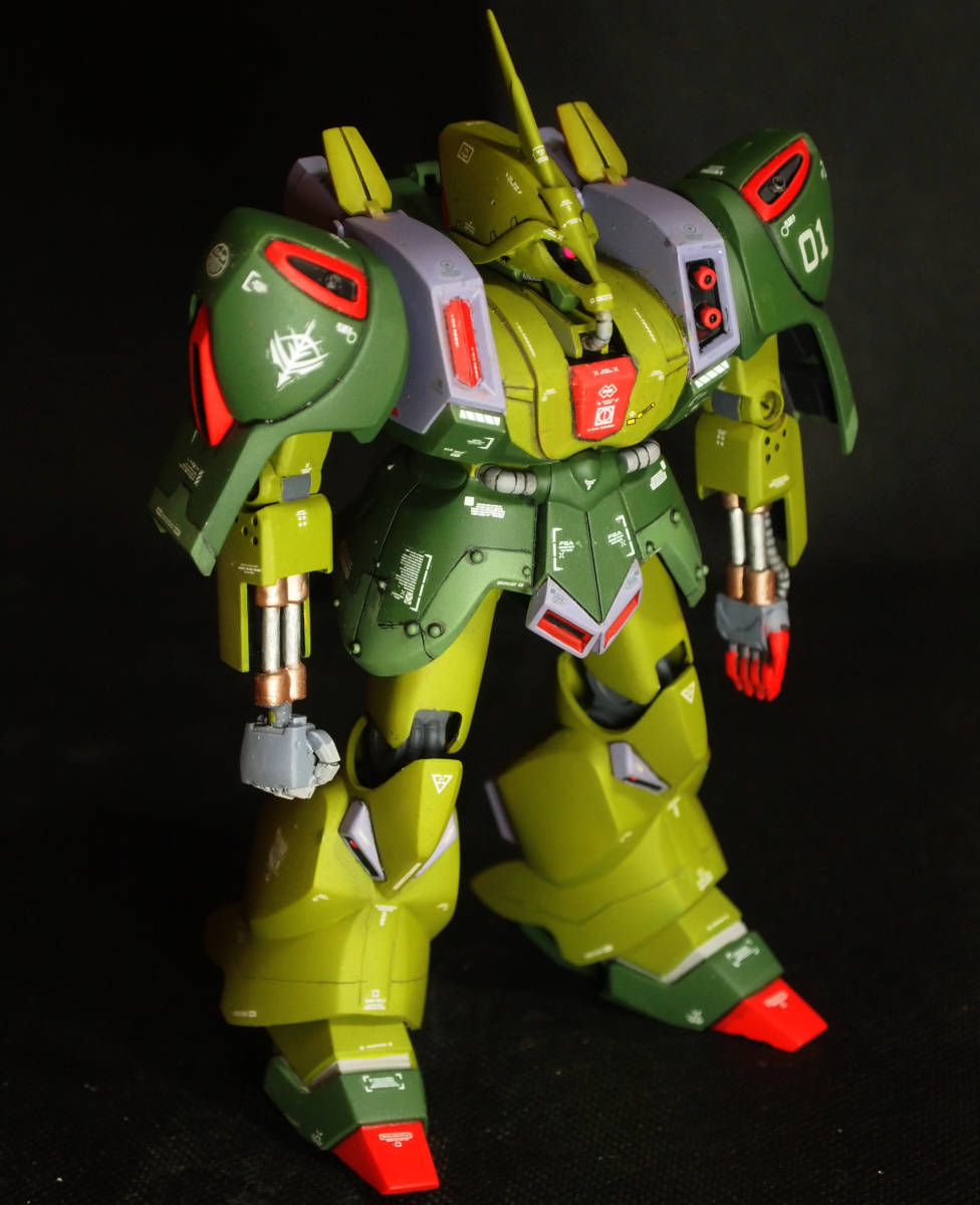 旧キット 1/144 AMX-101 ガルスJ 改修全塗装完成品 機動戦士ガンダムZZ