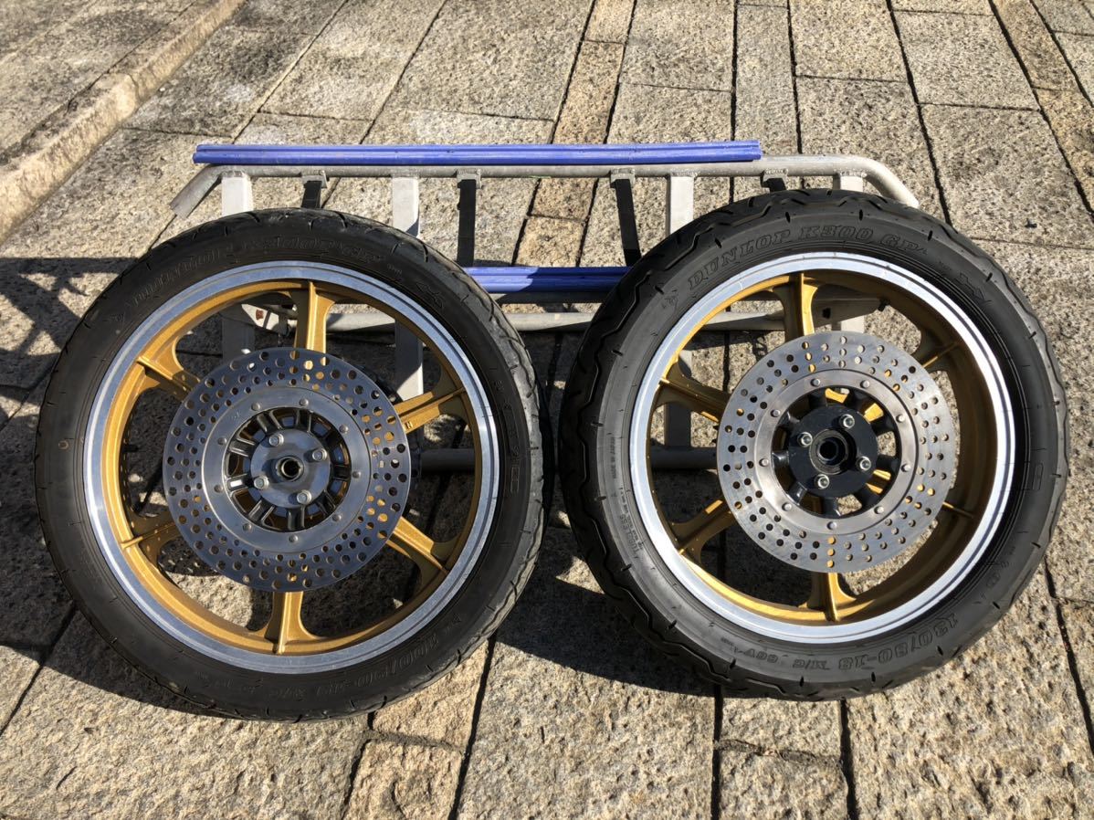 当時物 Z1 Z2 Z750FX BEET キャストホイール ディスク スプロケ 4穴