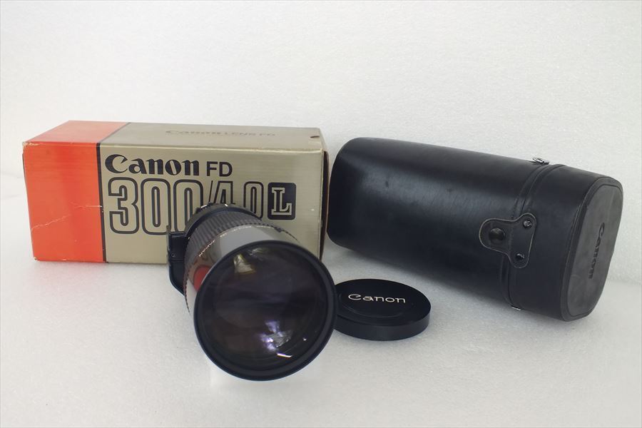  Canon キャノン FD 300mm 1:4 L レンズ 元箱付き ハードケース付き 201202M4354(キヤノン)｜売買されたオークション情報、yahooの商品情報をアーカイブ公開 - オークファン キヤノン