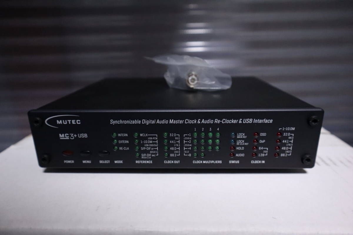 MC-3+USB MUTEC Black 中古 オマケつき USBデジタルオーディオ - 中古 