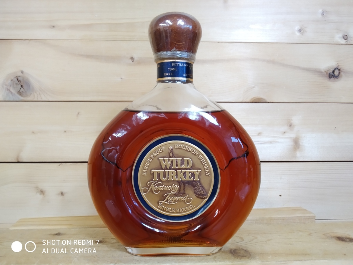  1円開始 WILDTURKEY ワイルドターキー ケンタッキーレジェンド 750ml 58.7% シングルバレル バーボンウイスキー 古酒 未開栓 No9153(バーボン)｜売買されたオークション情報、yahooの商品情報をアー バーボン