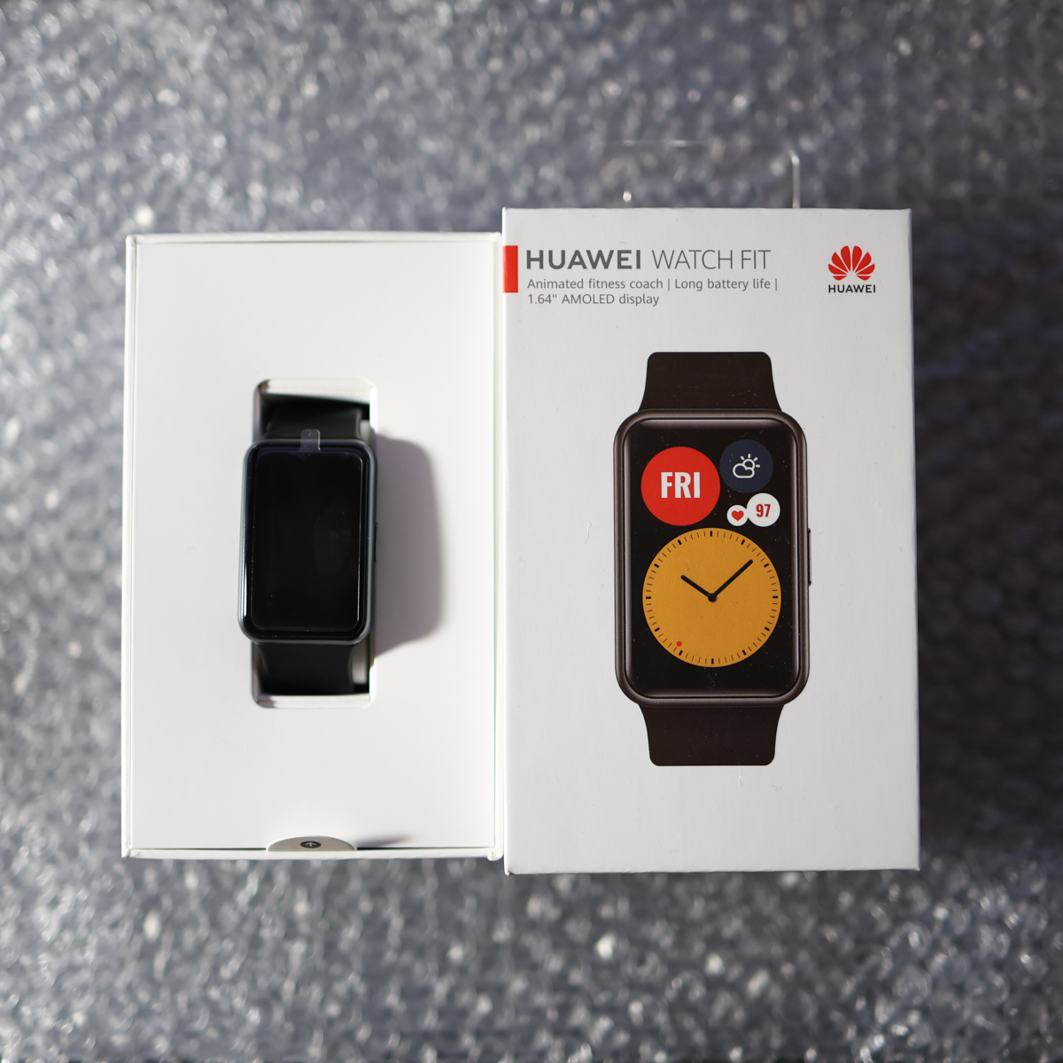 Huawei Fit Watch Black HUAWEI Wearables | Smartwatch Graphite 