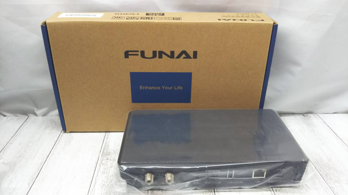 FUNAI FT-4KS10 新4K衛星放送対応 テレビチューナー 未使用品 FUNAI
