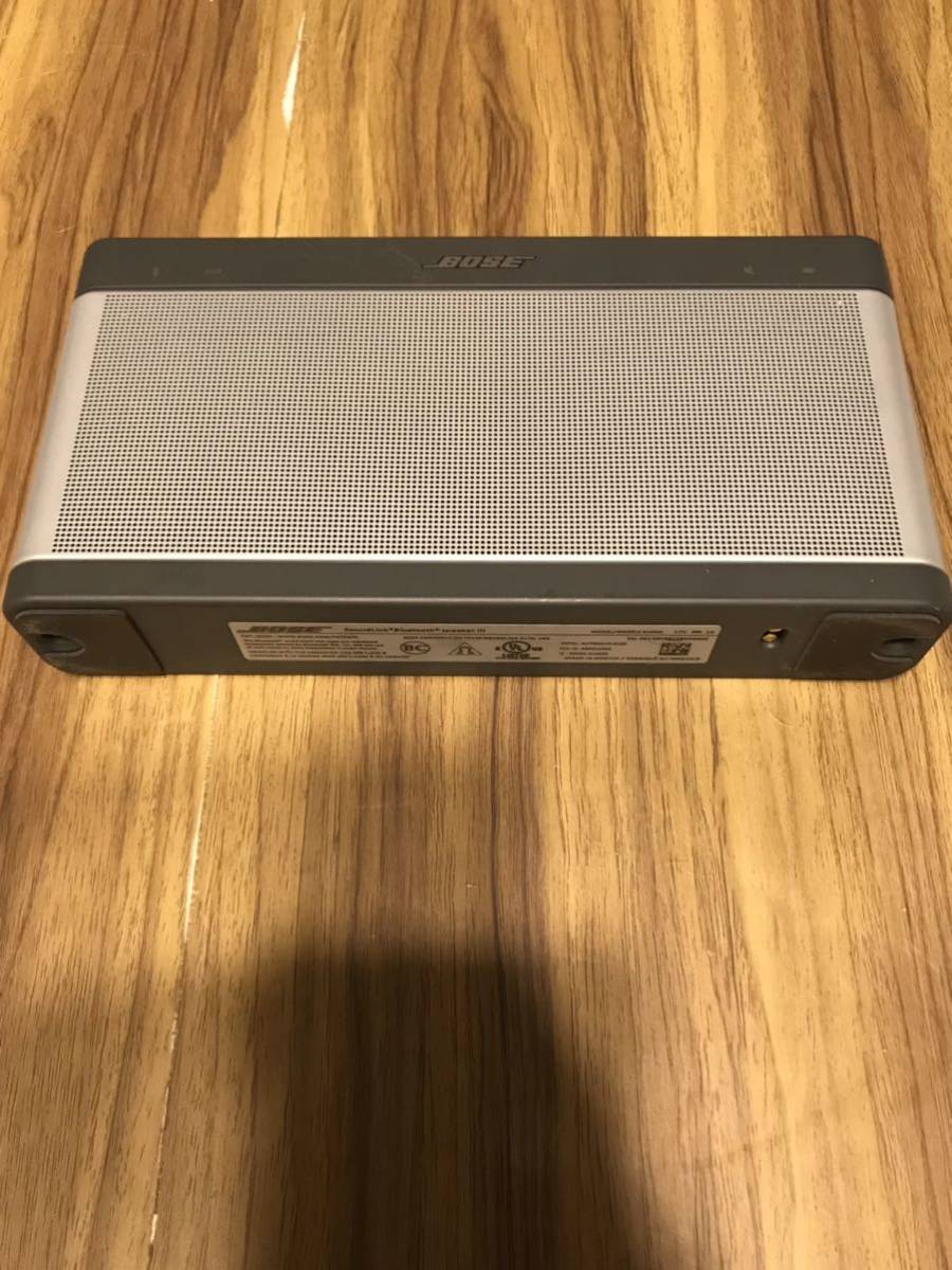 BOSE SoundLink Bluetooth speaker IIIジャンク BOSE/SoundLink Bluetooth speaker Ⅲ【ジャンク品】 Bose SoundLink