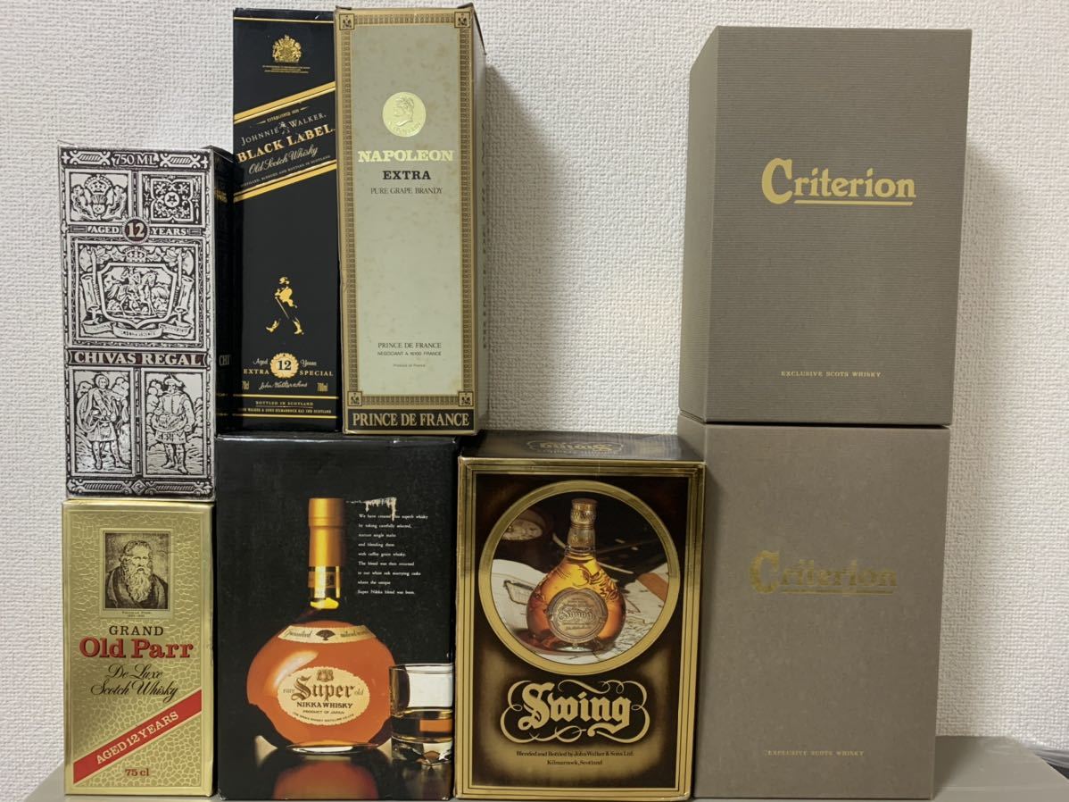 新品正規品 未開栓 酒 まとめ ウィスキー ブランデー 他ジョニー