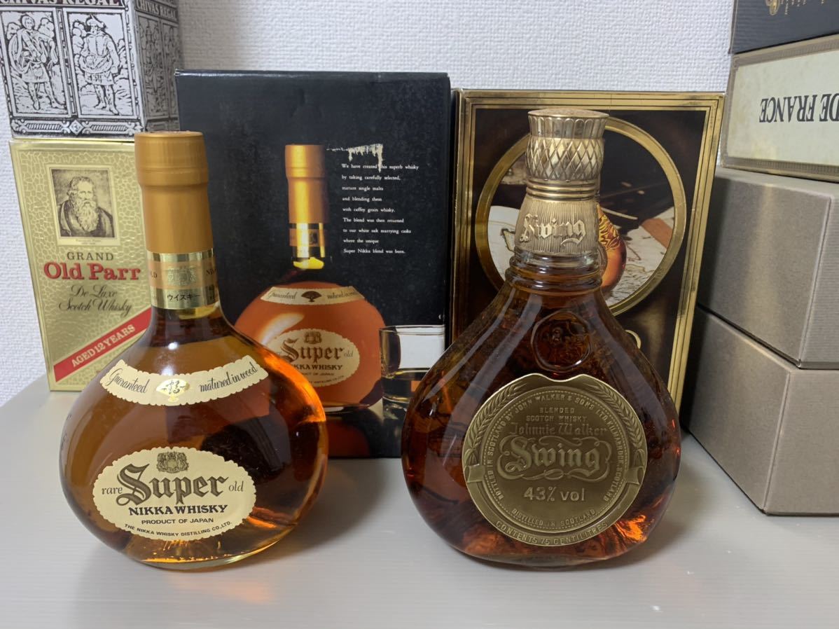 新品正規品 未開栓 酒 まとめ ウィスキー ブランデー 他ジョニー