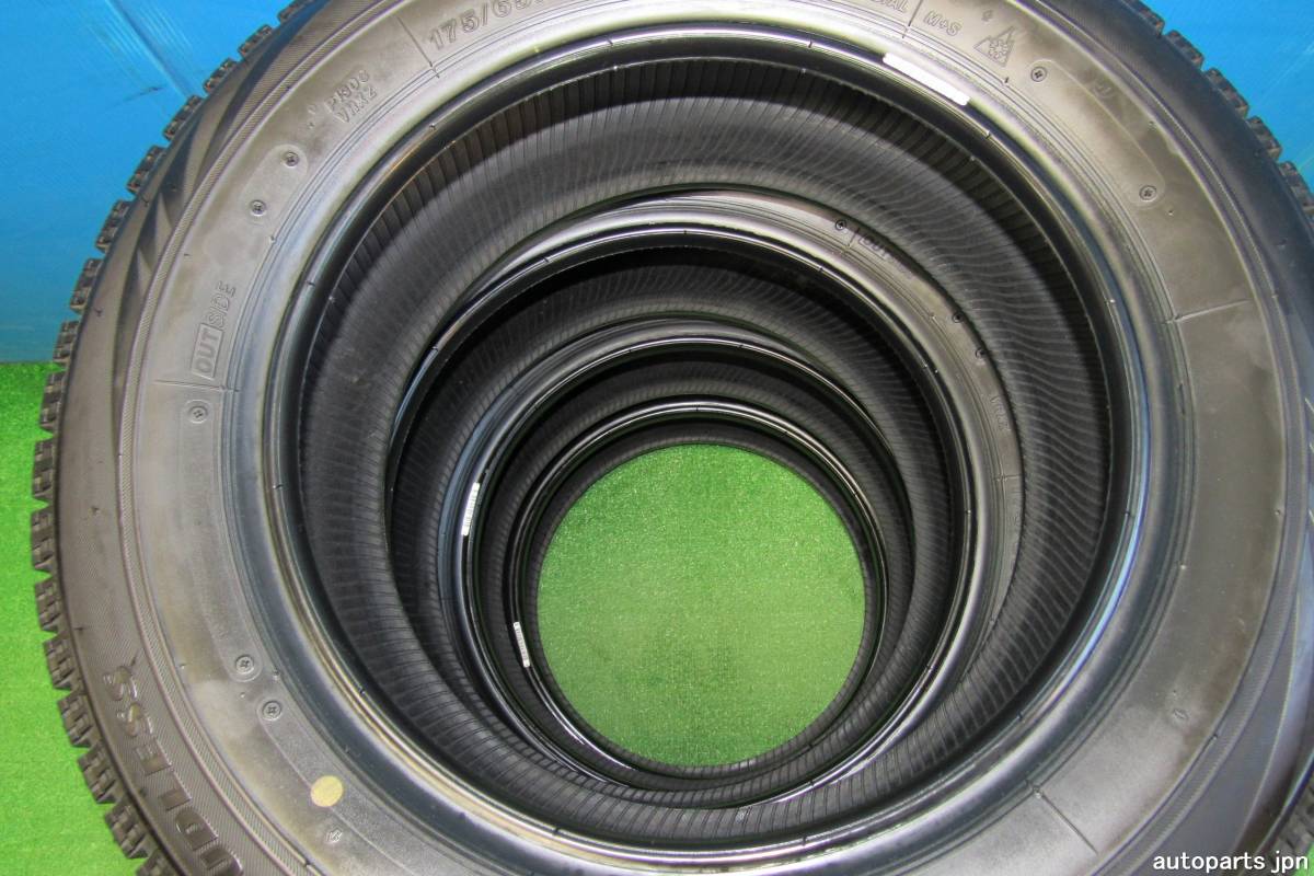 全国無料，SALE BRIDGESTONE 175/65R14 VRX 2017年バリ山 スタッドレスタイヤ4本セット 2997(中古品)｜売買されたオークション情報、yahooの商品情報をアーカイブ公開 - オークファン 14インチ