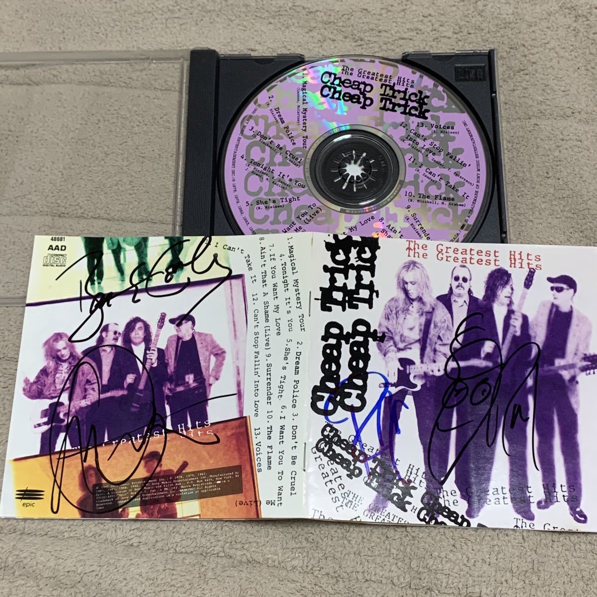 Cheap Trick サイン入りCD チープトリック Cheap Trick サイン入りCD 【公式通販】