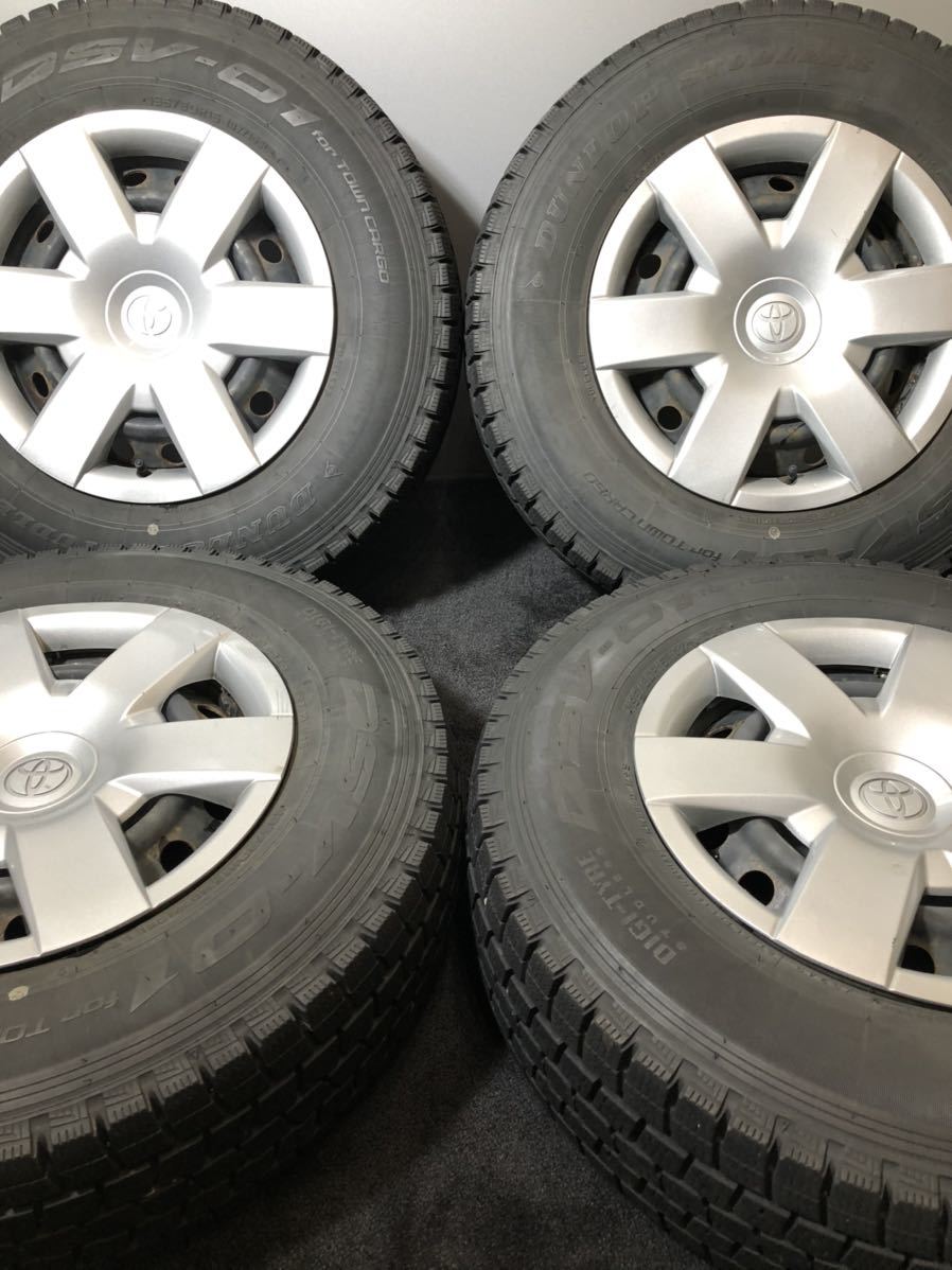195/80R15 103/101L LT 107/105L LT DUNLOP/DSV-01 12年 トヨタ 200系 