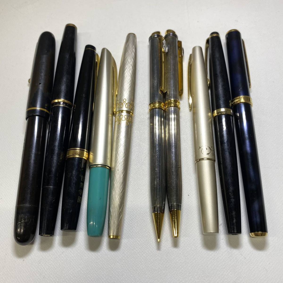 筆記用具 ブランド 万年筆 まとめて/ペン先 18K 750 14K 585 刻印/PLATINUM PILOT MONTBLANC【現状品】 万年筆 プラチナ PLATINUM K18ペン先 細軟｜Yahoo!フリマ（旧PayPay 6号