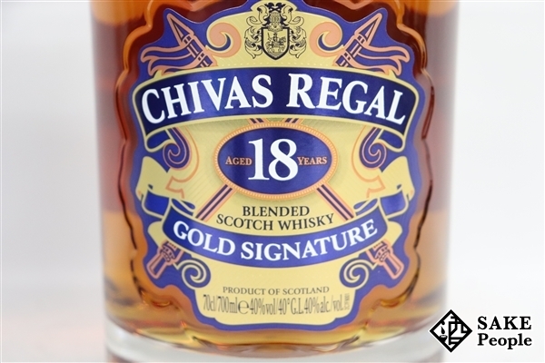 ◇注目! シーバス・リーガル 18年 ゴールドシグネチャー 700ml 40% 箱 コニャック 18年 シーバスリーガル ゴールドシグネチャー シーバス・リーガル ◇注目! 18年』複雑で芳醇なスーパープレミアムウイスキー
