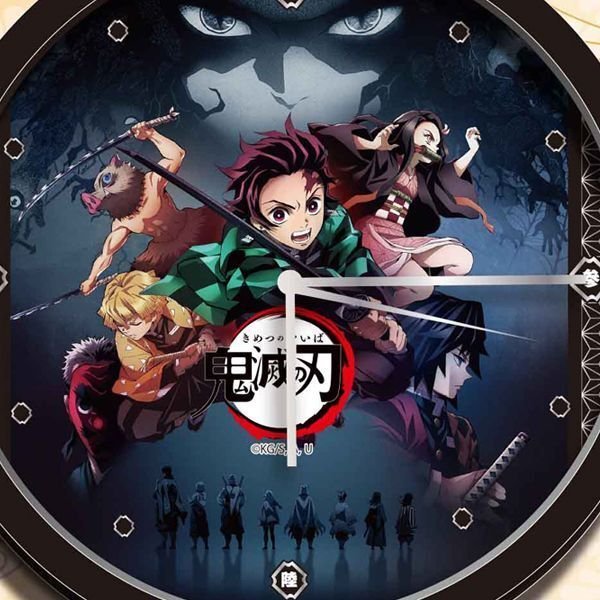 A 鬼滅の刃 ウォールクロック 掛け時計 壁掛け時計 コミック アニメグッズ 売買されたオークション情報 Yahooの商品情報をアーカイブ公開 オークファン Aucfan Com