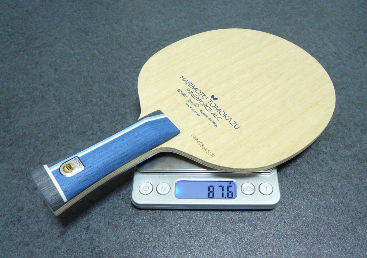 大得価，豊富な バタフライ 張本智和 インナーフォース ALC FL ８７ ６g(シェークハンド)｜売買されたオークション情報、yahooの商品情報をアーカイブ公開 - オークファン シェークハンド