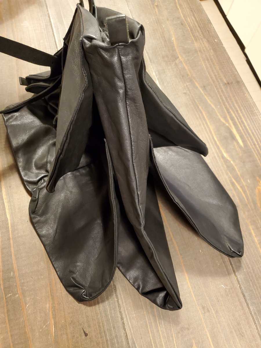 1円売り切り 未使用 レザーバッグ エムエークロス ショルダーバッグ 