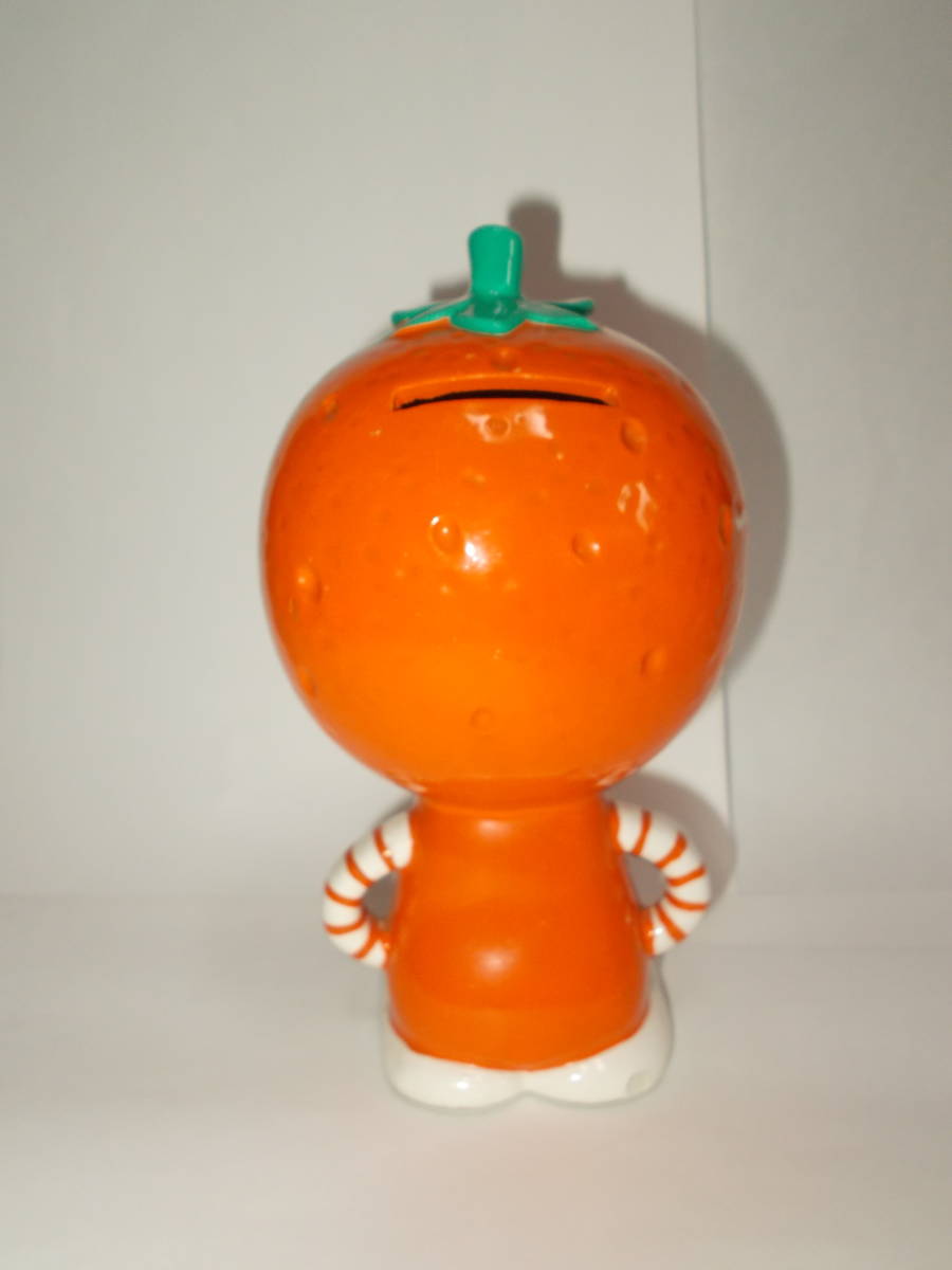 昭和レトロ 内藤ルネ ミカン・人形 陶器貯金箱 中古品(貯金箱)｜売買