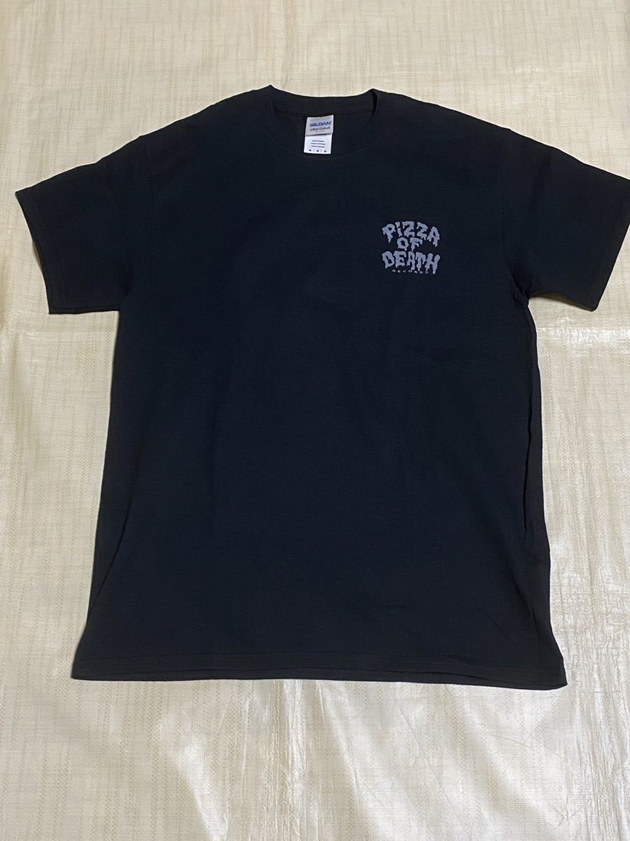 新品同様　pizza of death WFO　Tシャツ ピザオブデス　ken yokoyama PIZZA OF DEATH FUCKiN\u0027 ONE\u201d death&frasl;Tシャツ&frasl;S&frasl;コットン&frasl;BLK