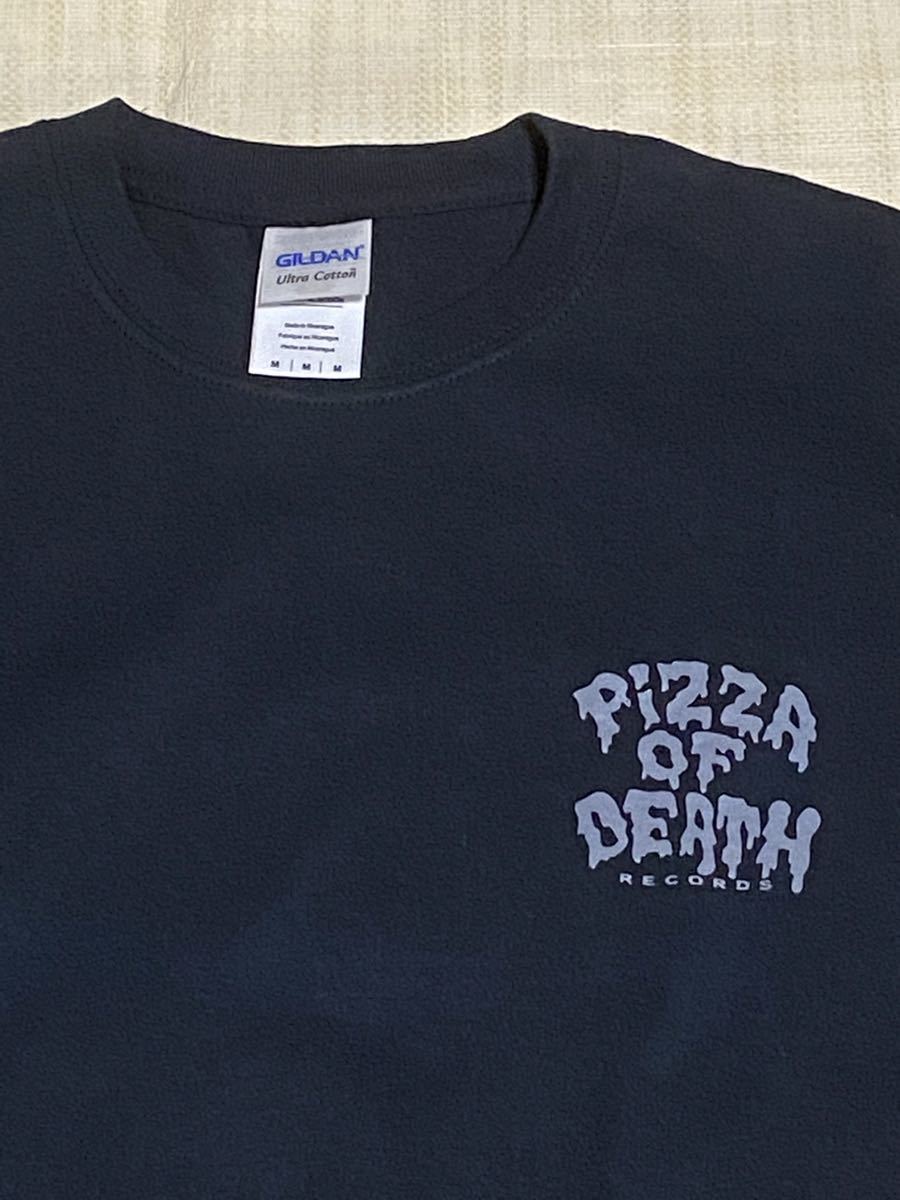 新品同様　pizza of death WFO　Tシャツ ピザオブデス　ken yokoyama PIZZA OF DEATH FUCKiN\u0027 ONE\u201d death&frasl;Tシャツ&frasl;S&frasl;コットン&frasl;BLK