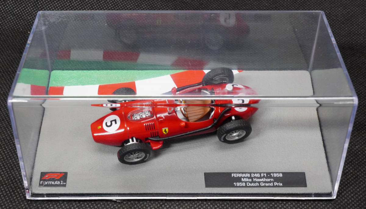 70 フェラーリ 246ｆ1 マイク ホーソン 1958 F1マシンコレクション1 43デアゴスティーニ 模型のみ レーシングカー 売買されたオークション情報 Yahooの商品情報をアーカイブ公開 オークファン Aucfan Com