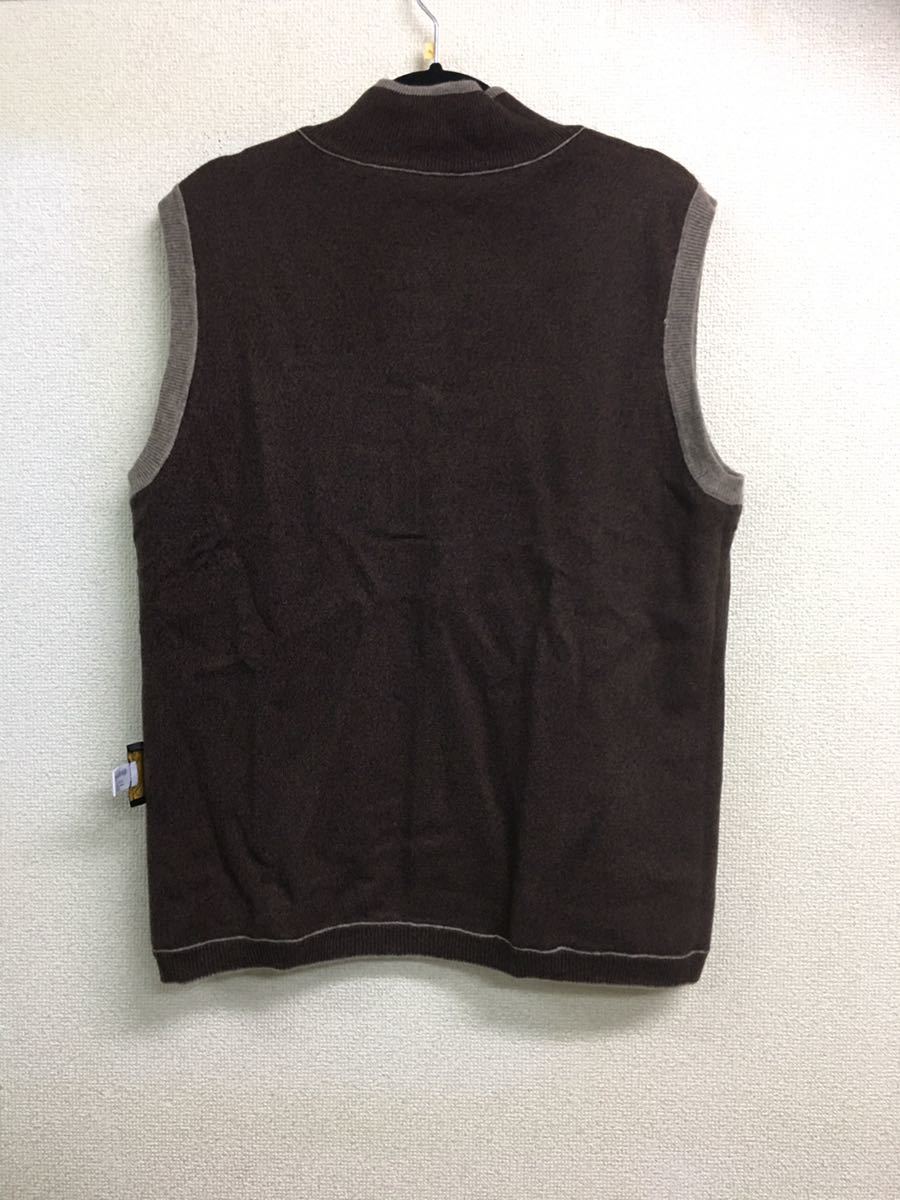 新品 Lake Alster カシミヤ100％ニットベスト リバーシブル 厚手 ☆新品タグ付☆【レイクアルスター/ Lake Alster】カシミヤ100