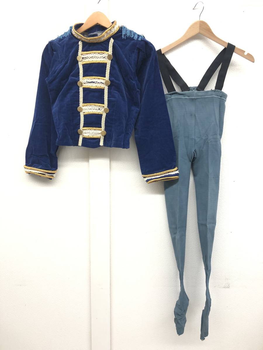 バレエ 衣装 伯爵 貴族 正装 風 ヨーロッパ ジャケット タイツ 子供用かと思います ネイビー系 ダンス 難有特価 その他 売買されたオークション情報 Yahooの商品情報をアーカイブ公開 オークファン Aucfan Com